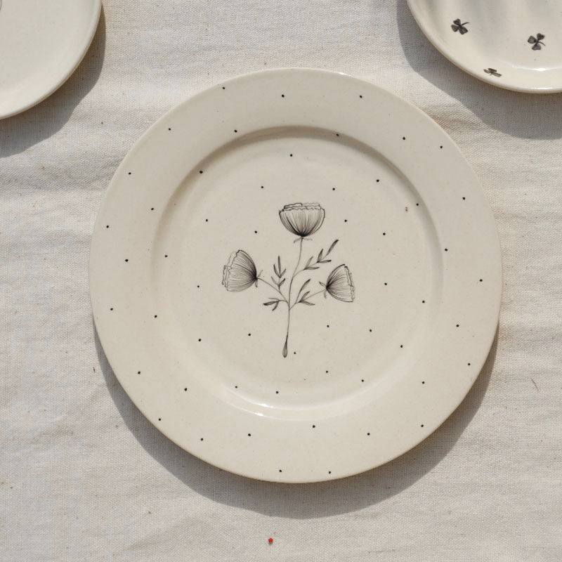 Carnation Plate