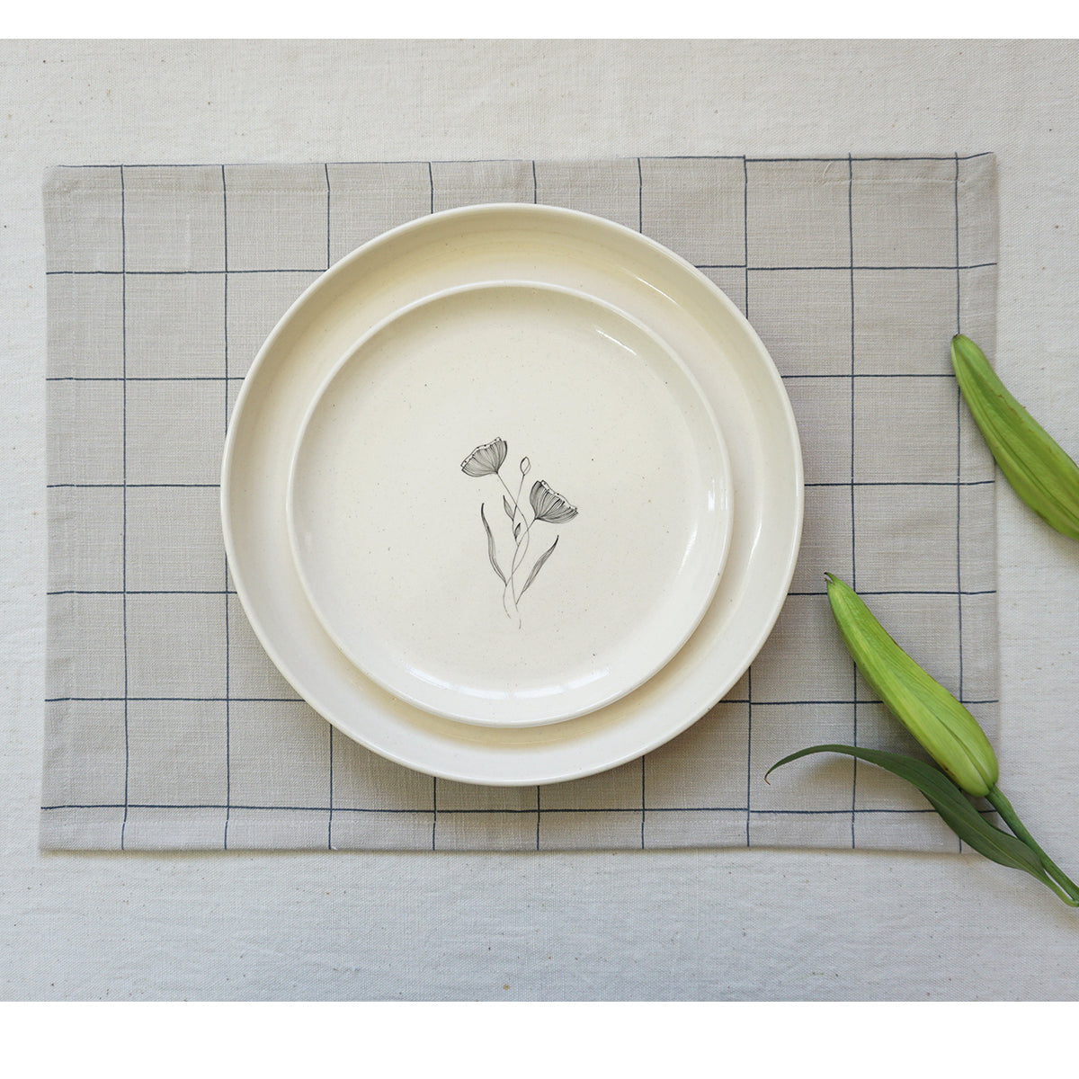 Checkered Tablemats (Set of 2)