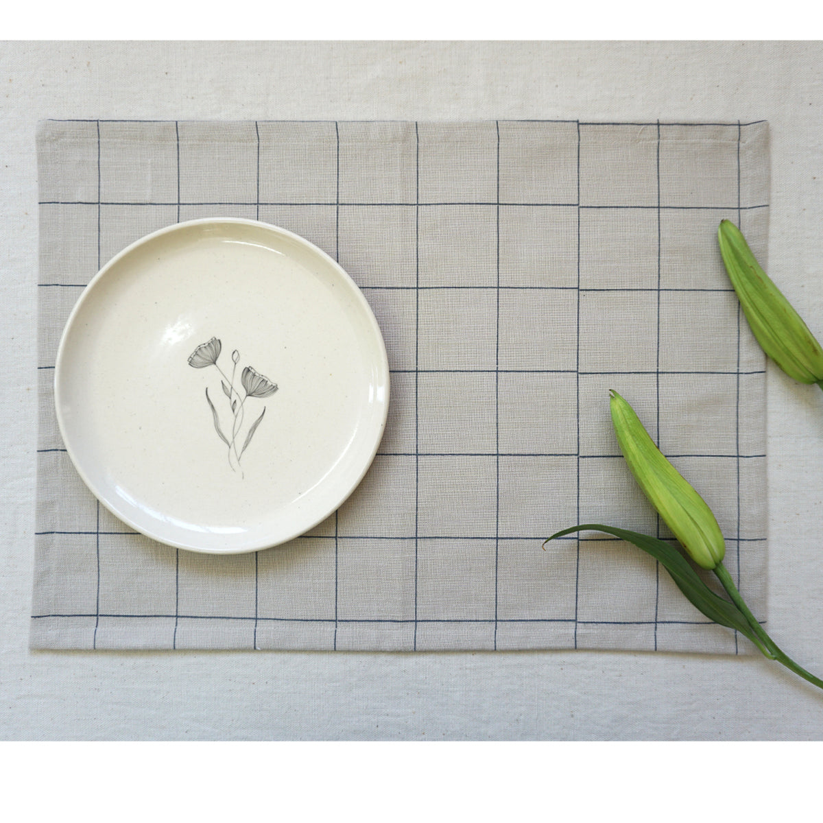 Checkered Tablemats (Set of 2)