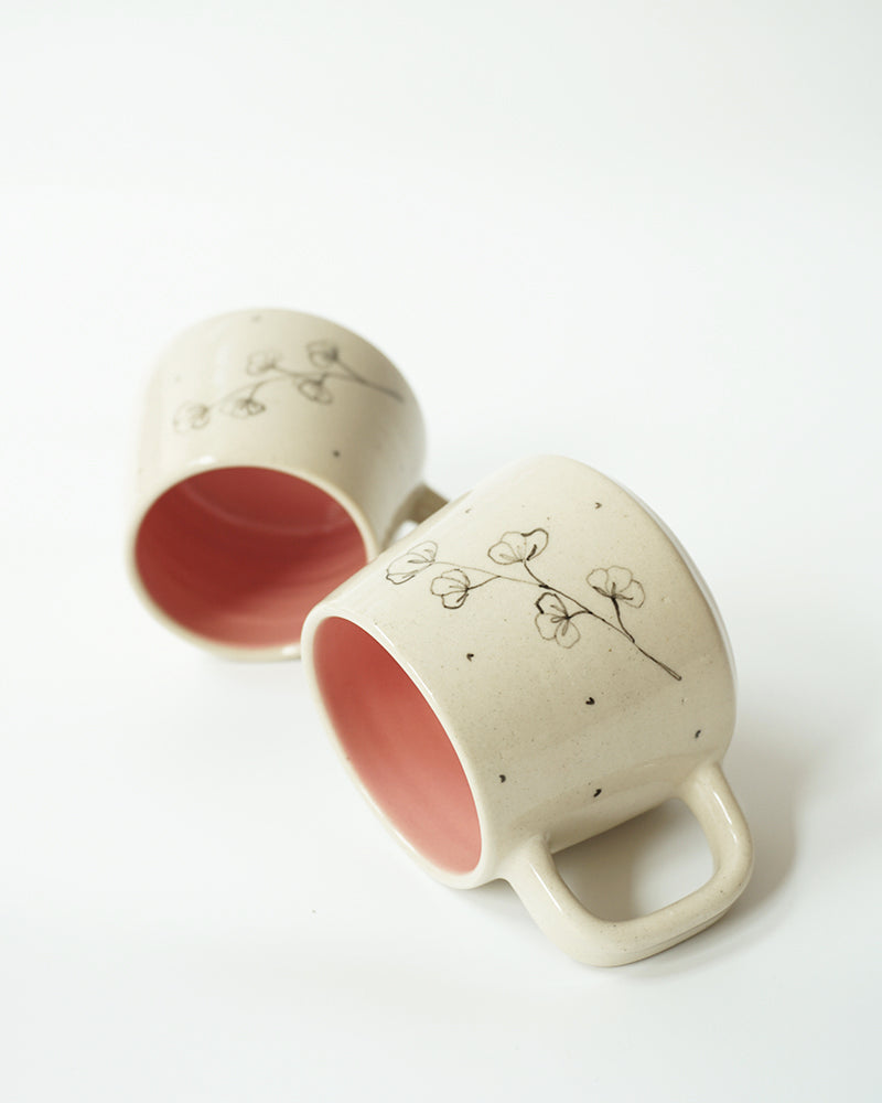 Cherry Blossom Teacup, Pink