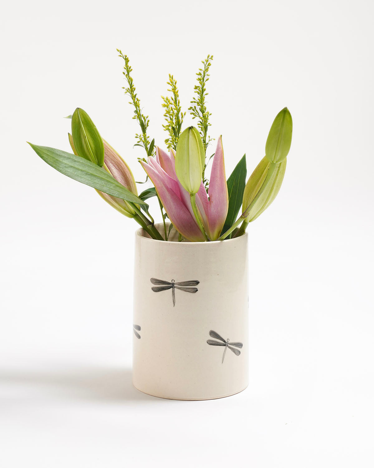 Dragonfly Vase