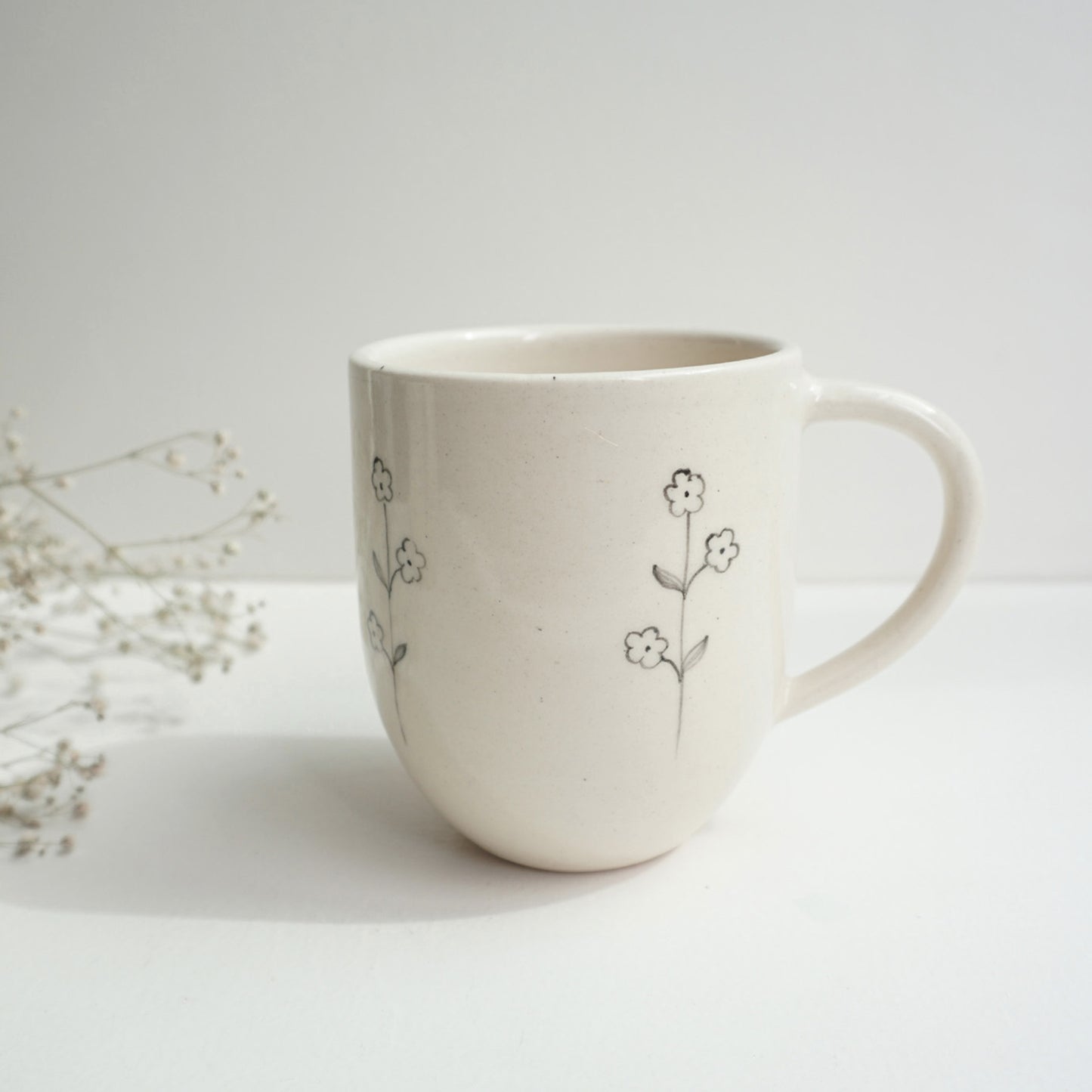 Hills & Wildflowers Coffee Mugs (Set of 2)