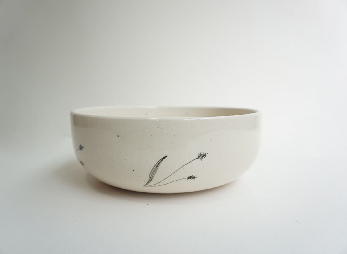 Lavender Serving Bowl