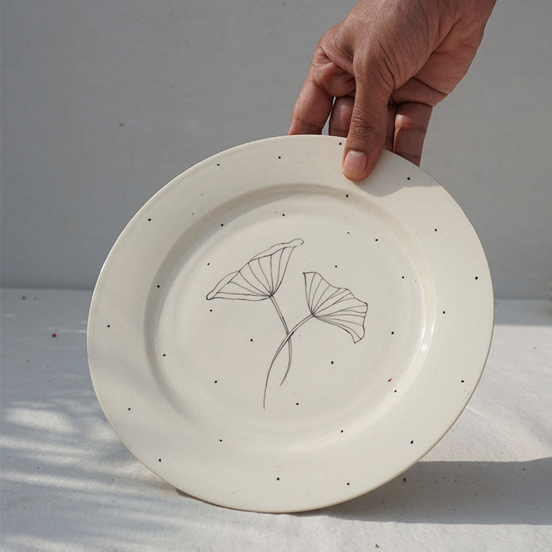 Lotus Pond Plate