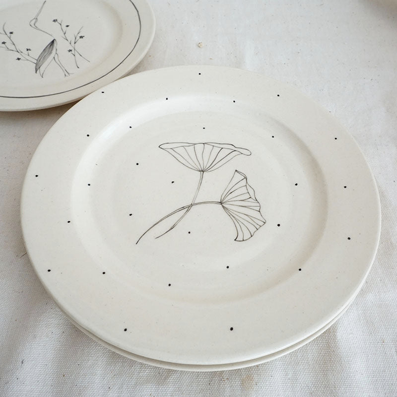 Lotus Pond Plate