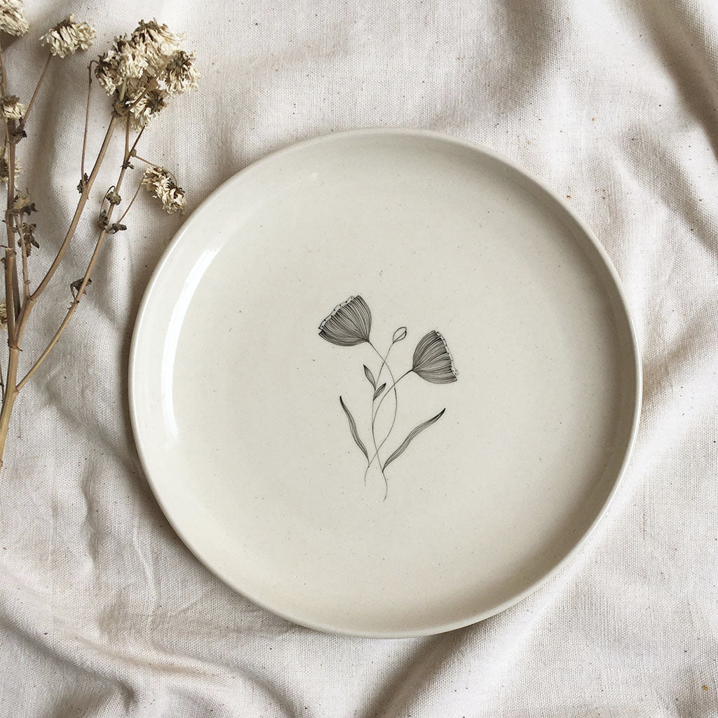 Poppy Dinner Plates (Set of 2)