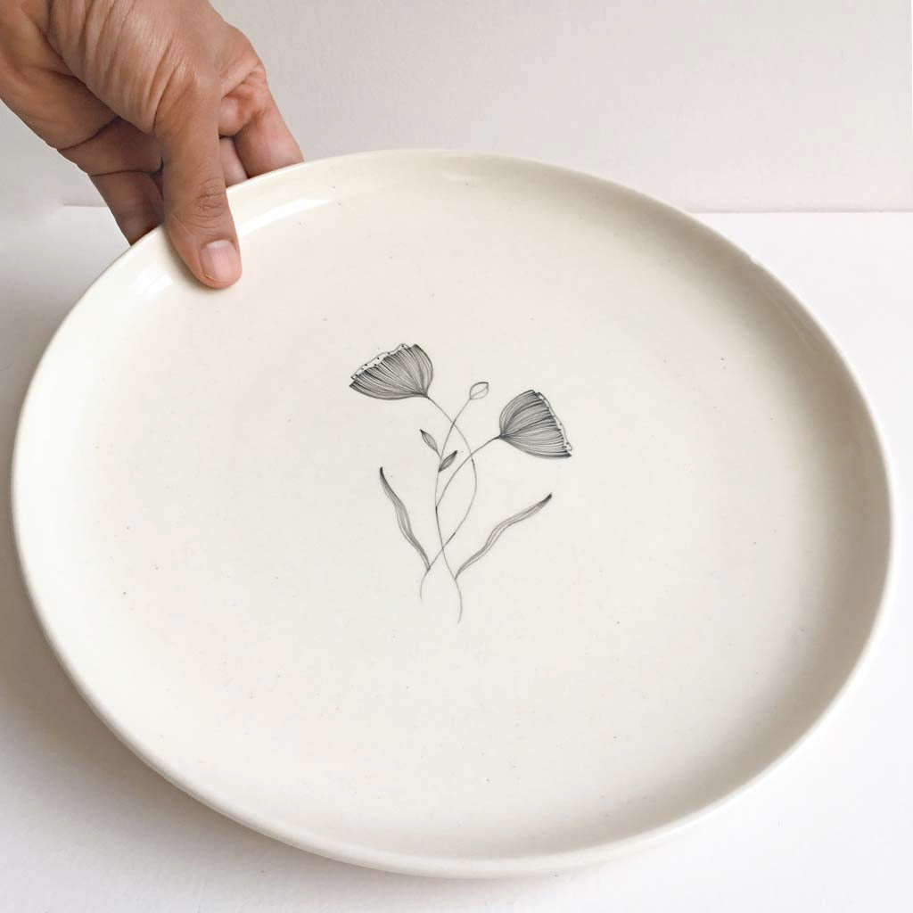 Poppy Dinner Plates (Set of 2)