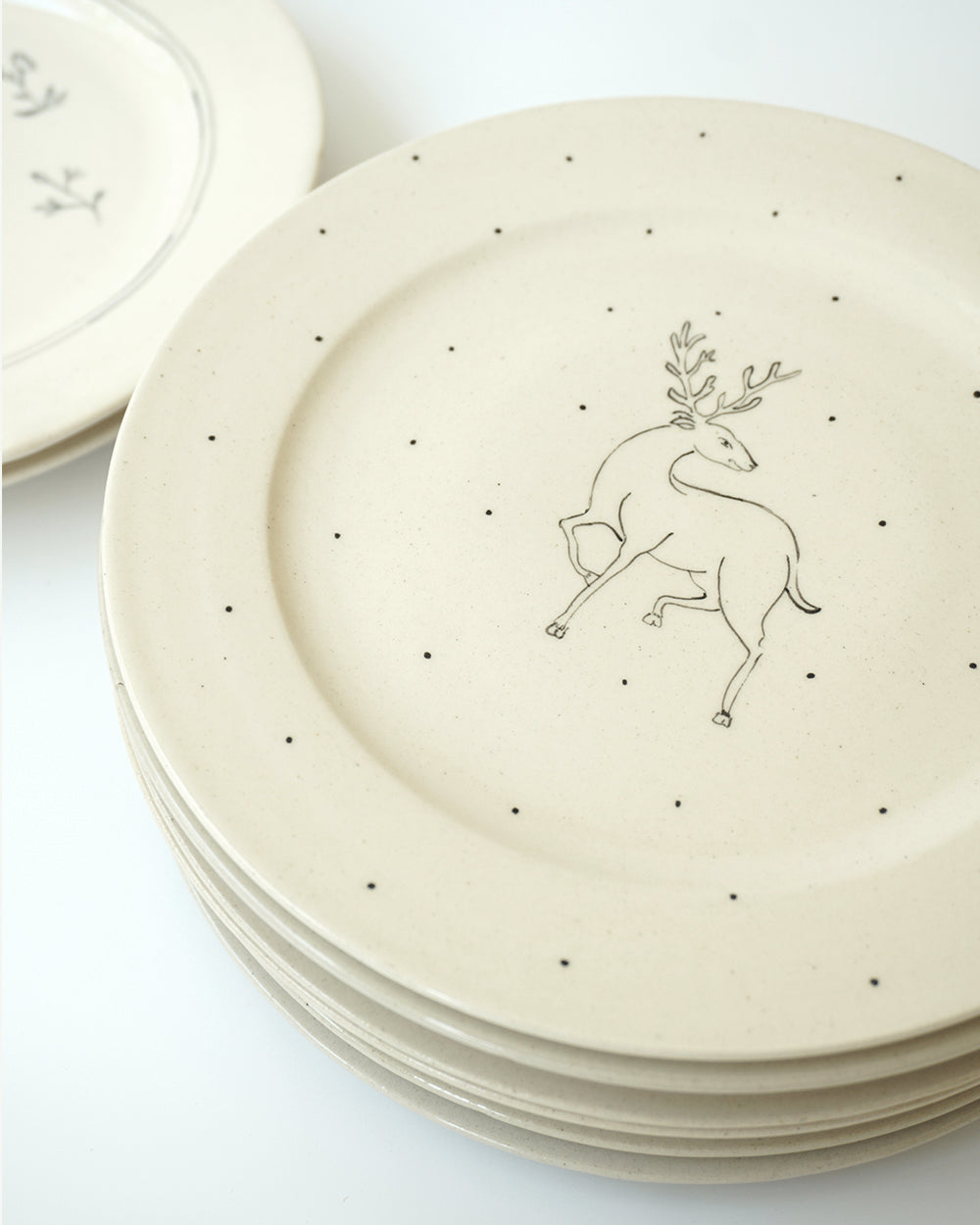Reindeer Salad Plates (Set of 2)