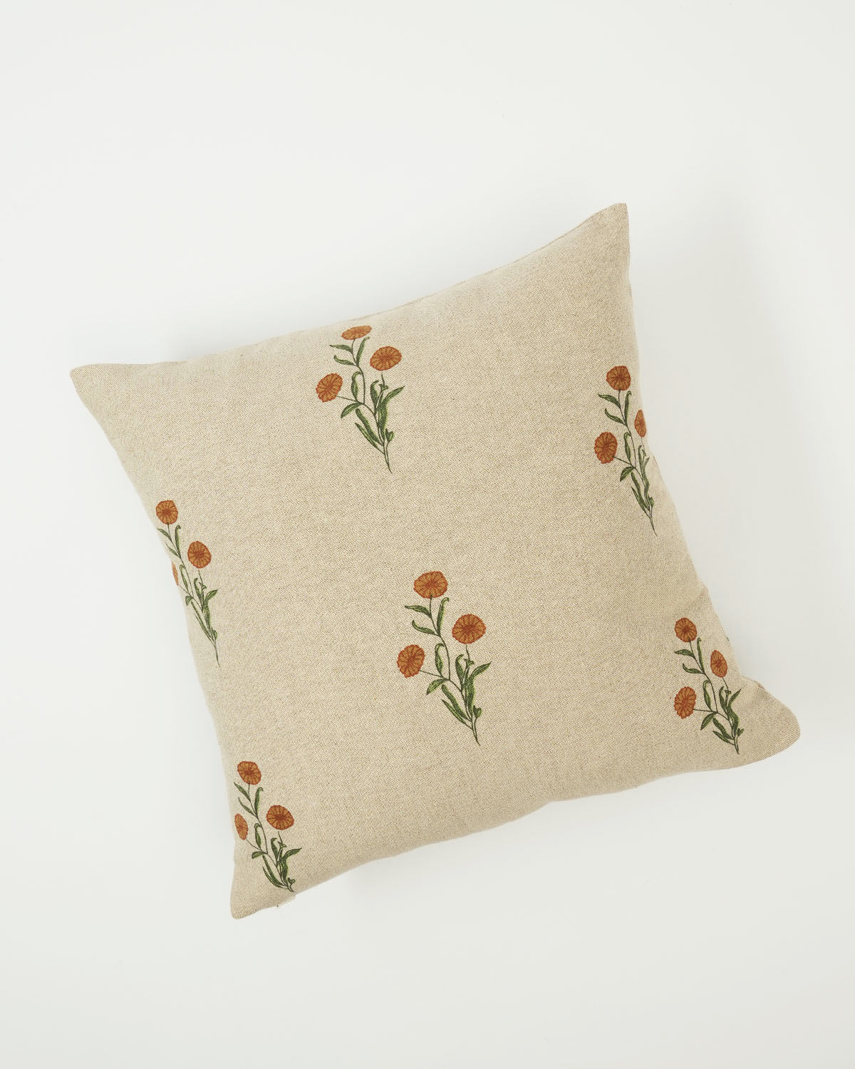Marigold Stripe Cushion Covers (Set of 2)  16” X 16”