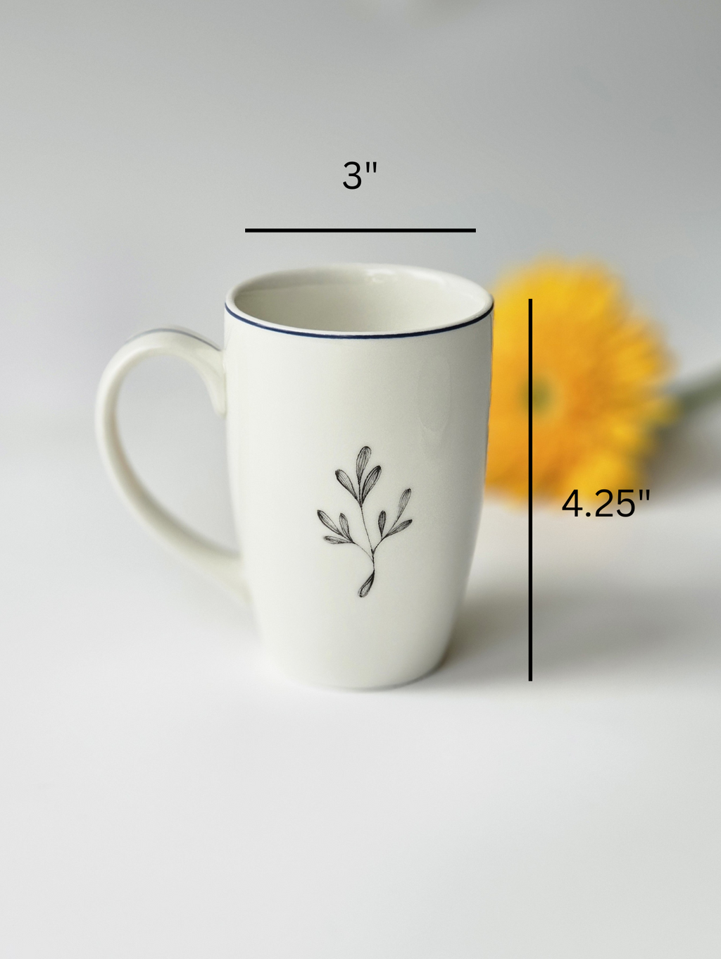 Lily Cup & Saucer Set ( 1 Cup & 1 Saucer)