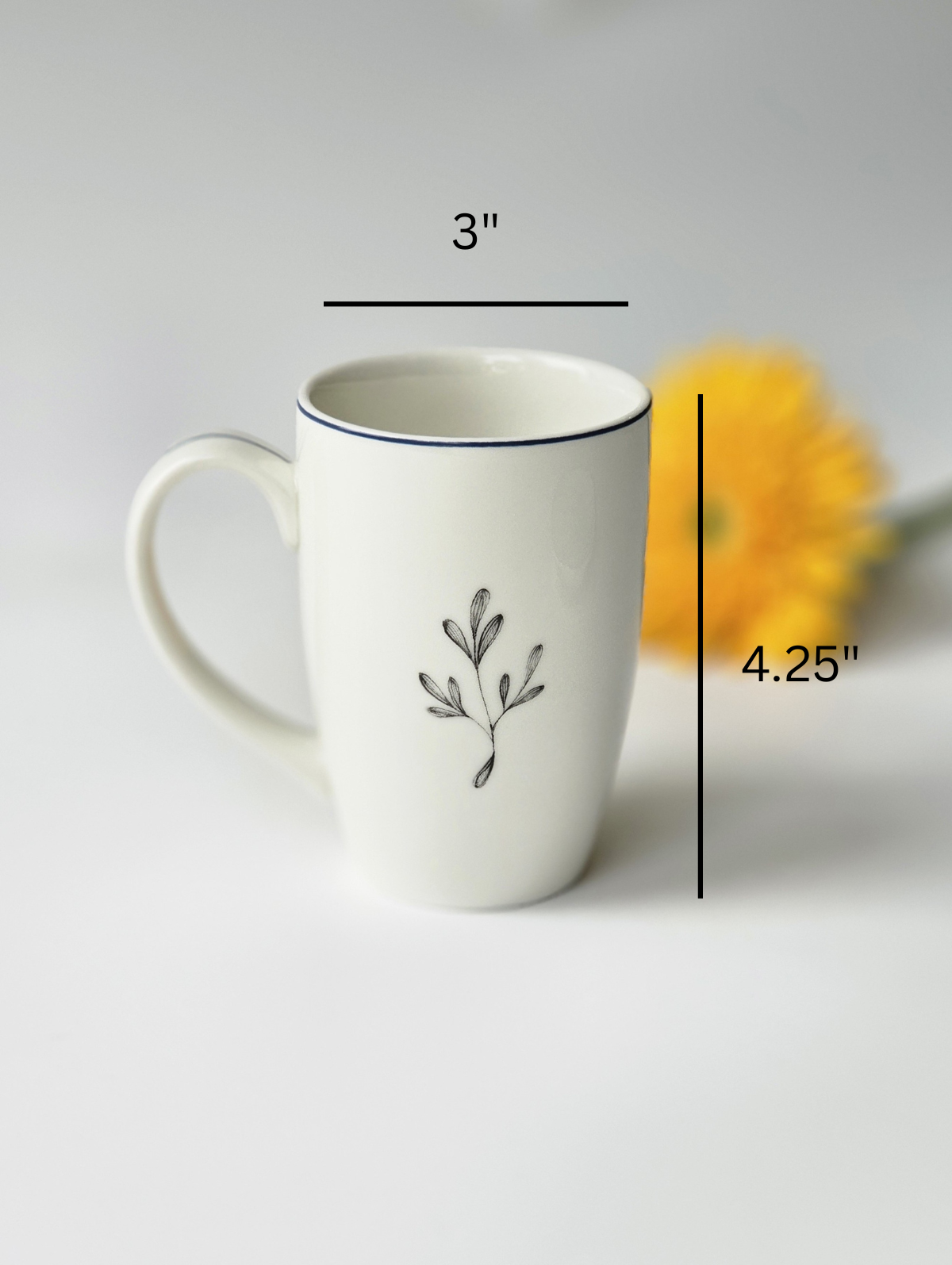 Lily Cup & Saucer Set ( 1 Cup & 1 Saucer)