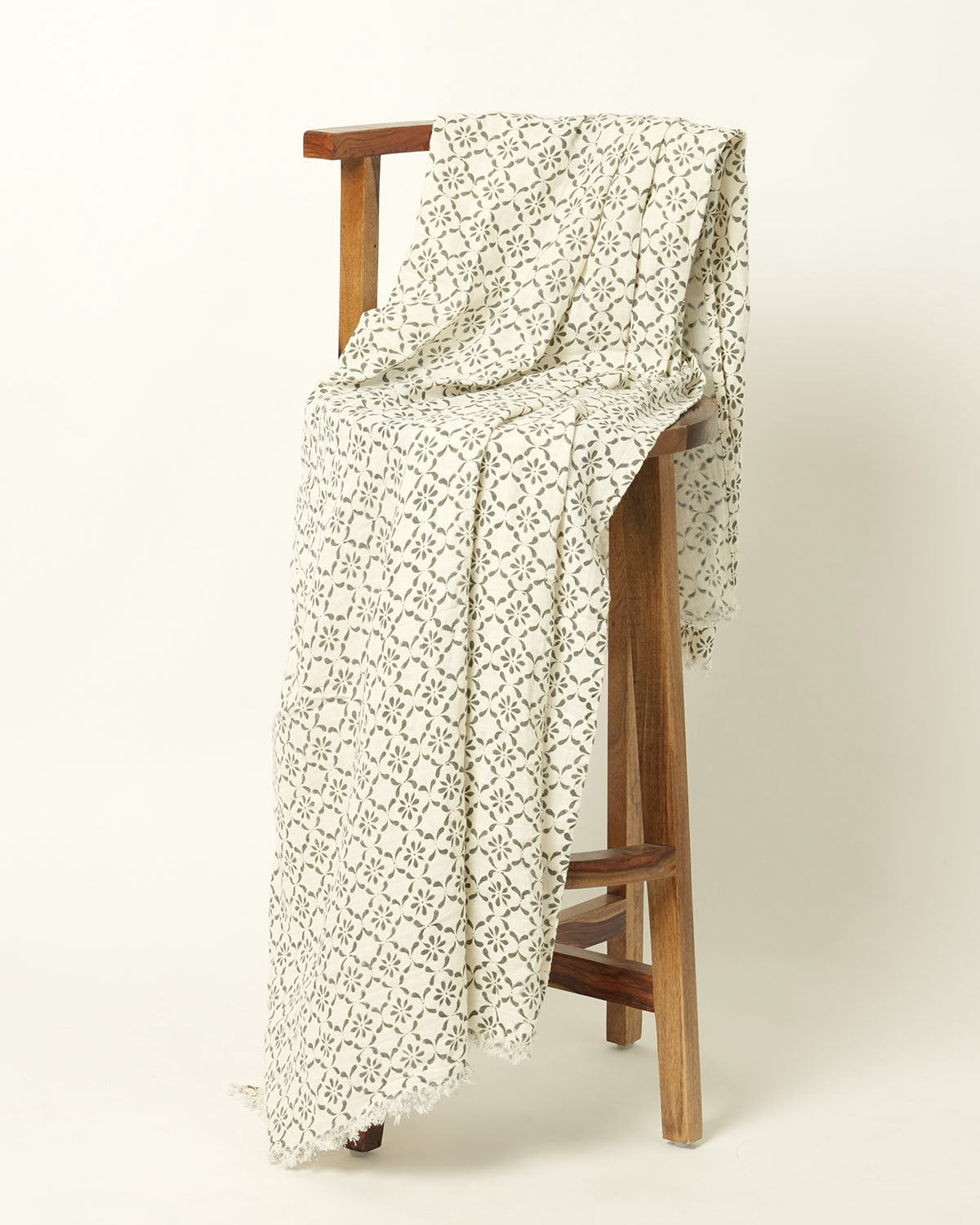 Souk Cotton Throw, Grey ( 50"x80")