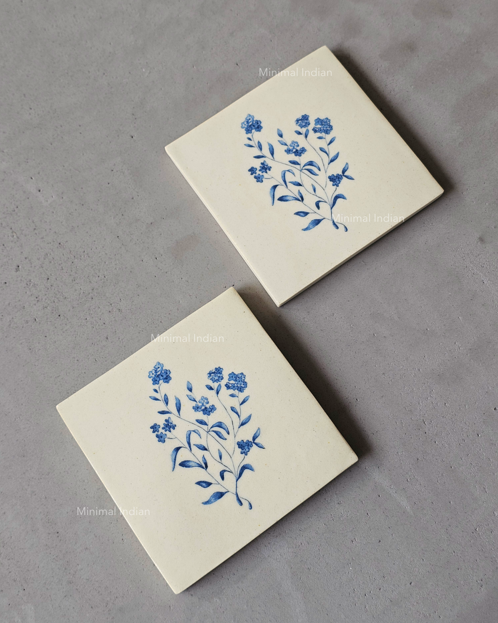 Cicely Tile, Blue
