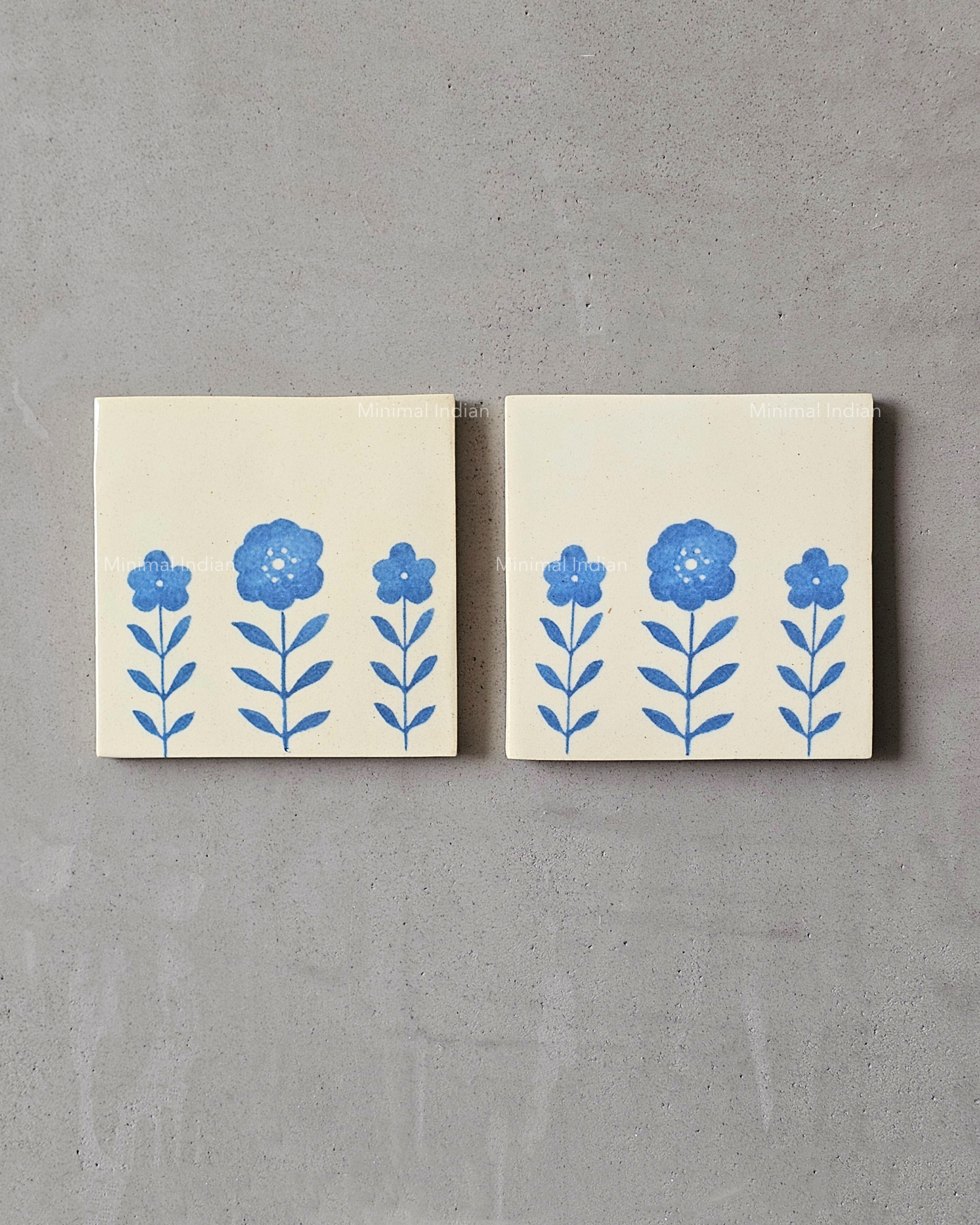 Salvia Tile, Blue