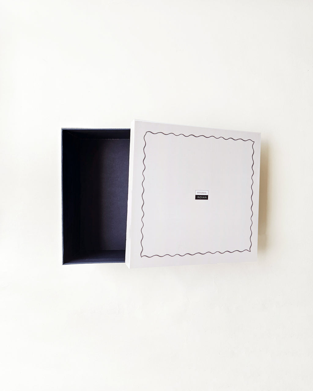 Ruffle Gift Box , Blue