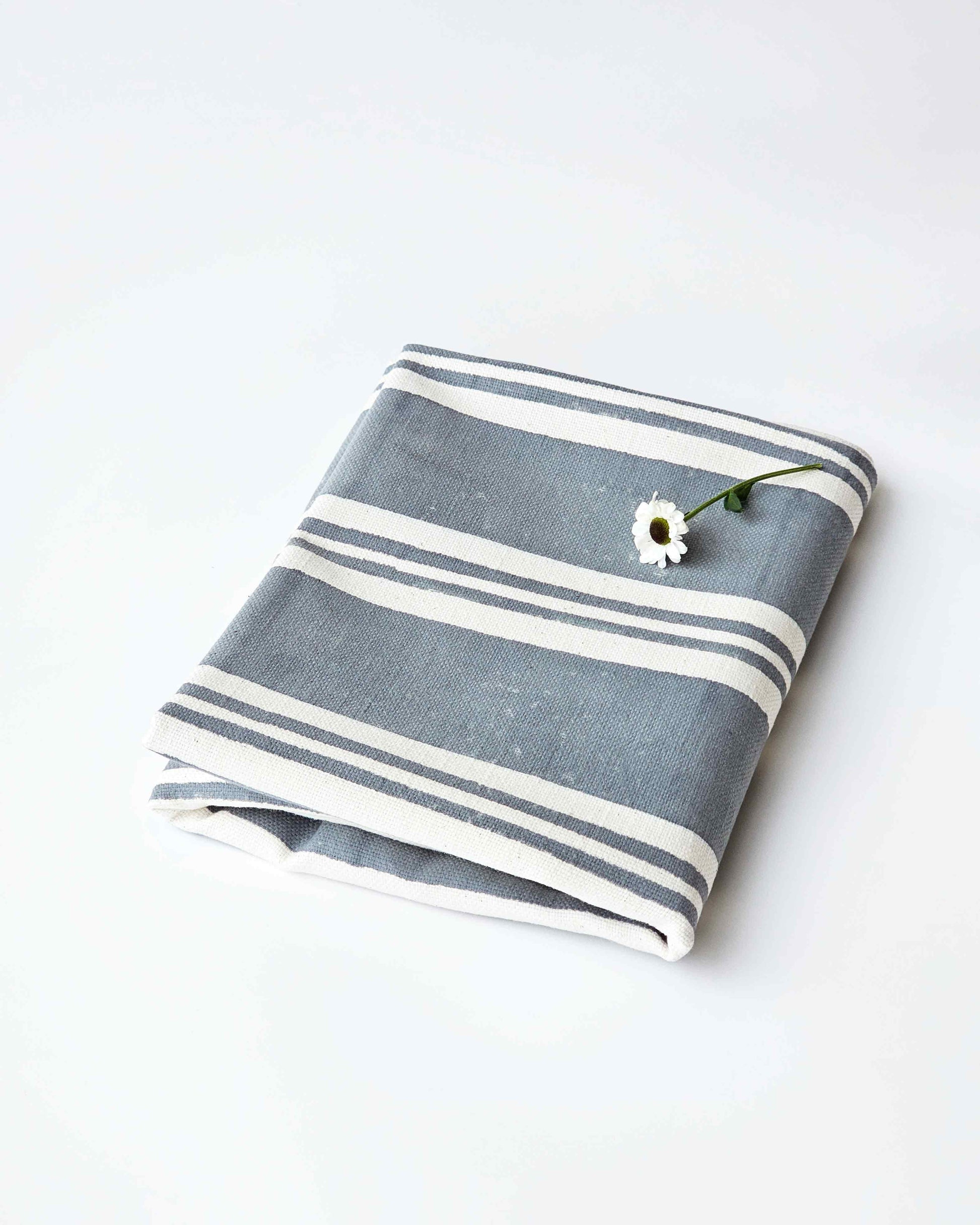 Classic Stripes, Dusty Blue- 24 Inch x 60 Inch