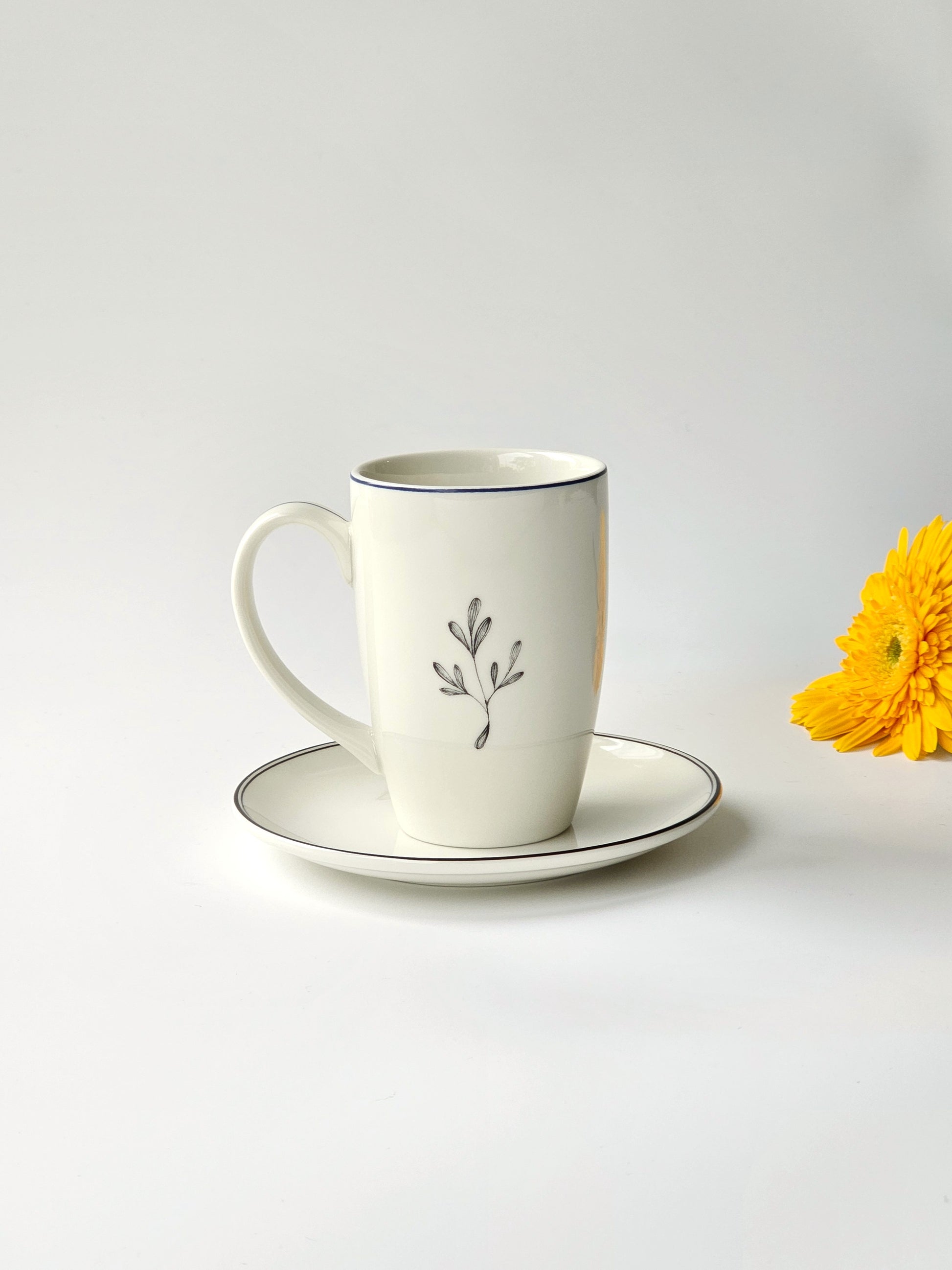 Lily Cup & Saucer Set ( 1 Cup & 1 Saucer)