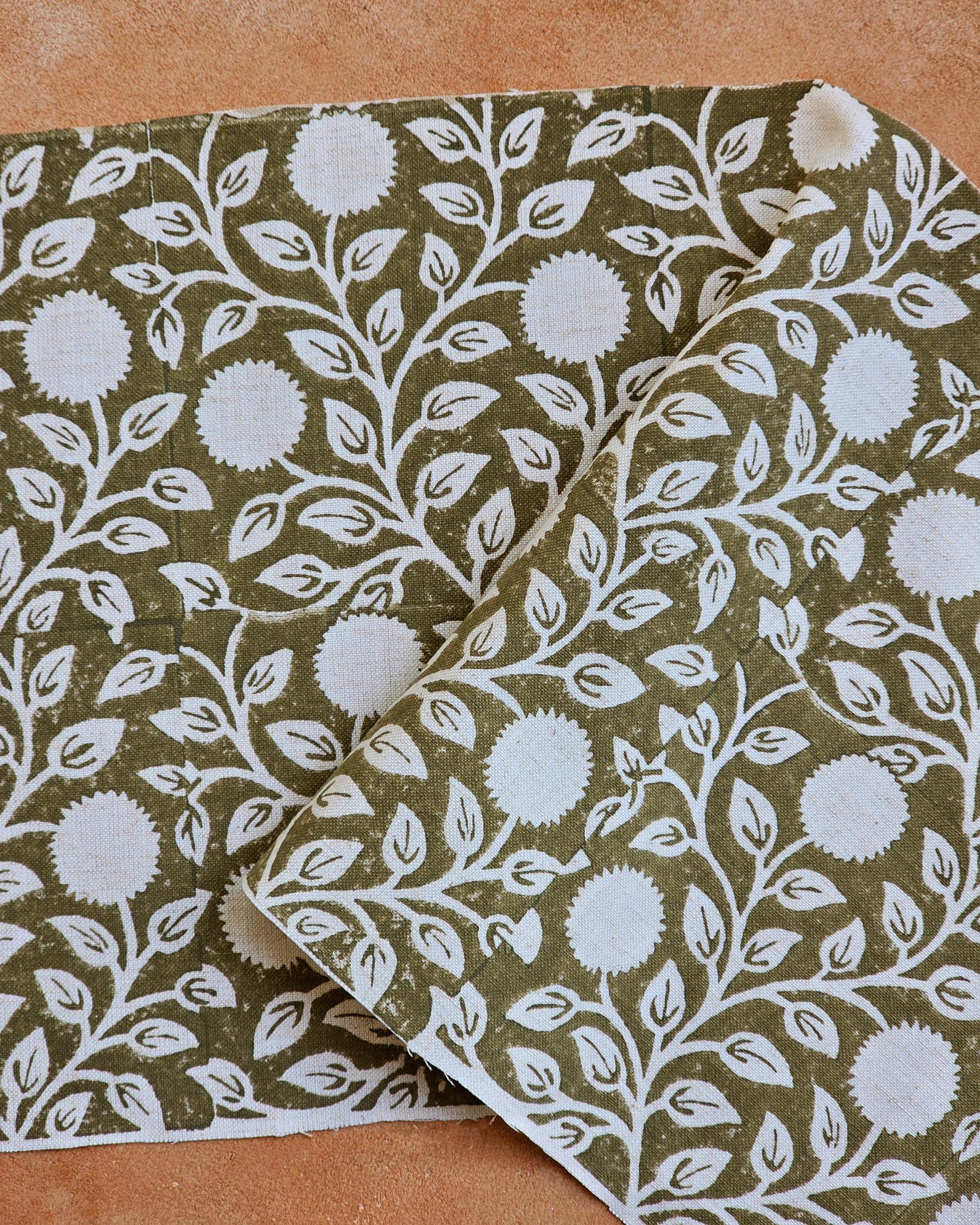 Dandelion Fabric, Sage Green