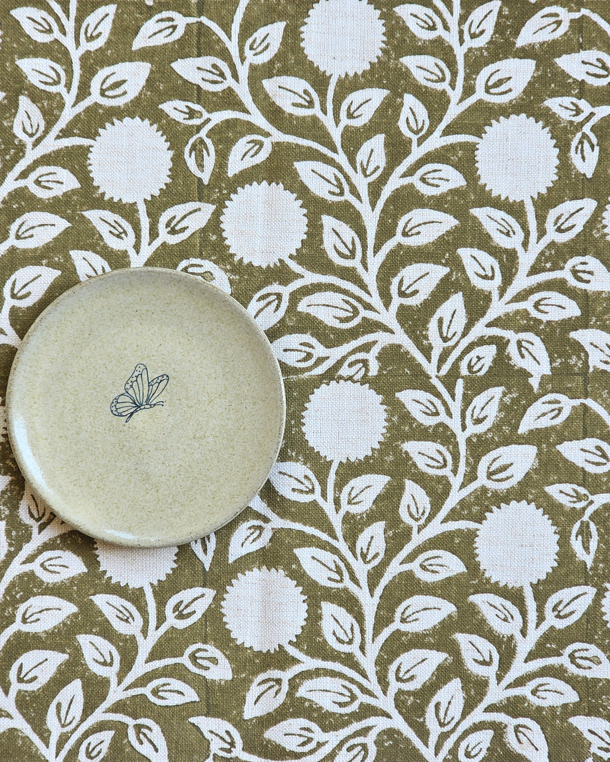 Dandelion Fabric, Sage Green