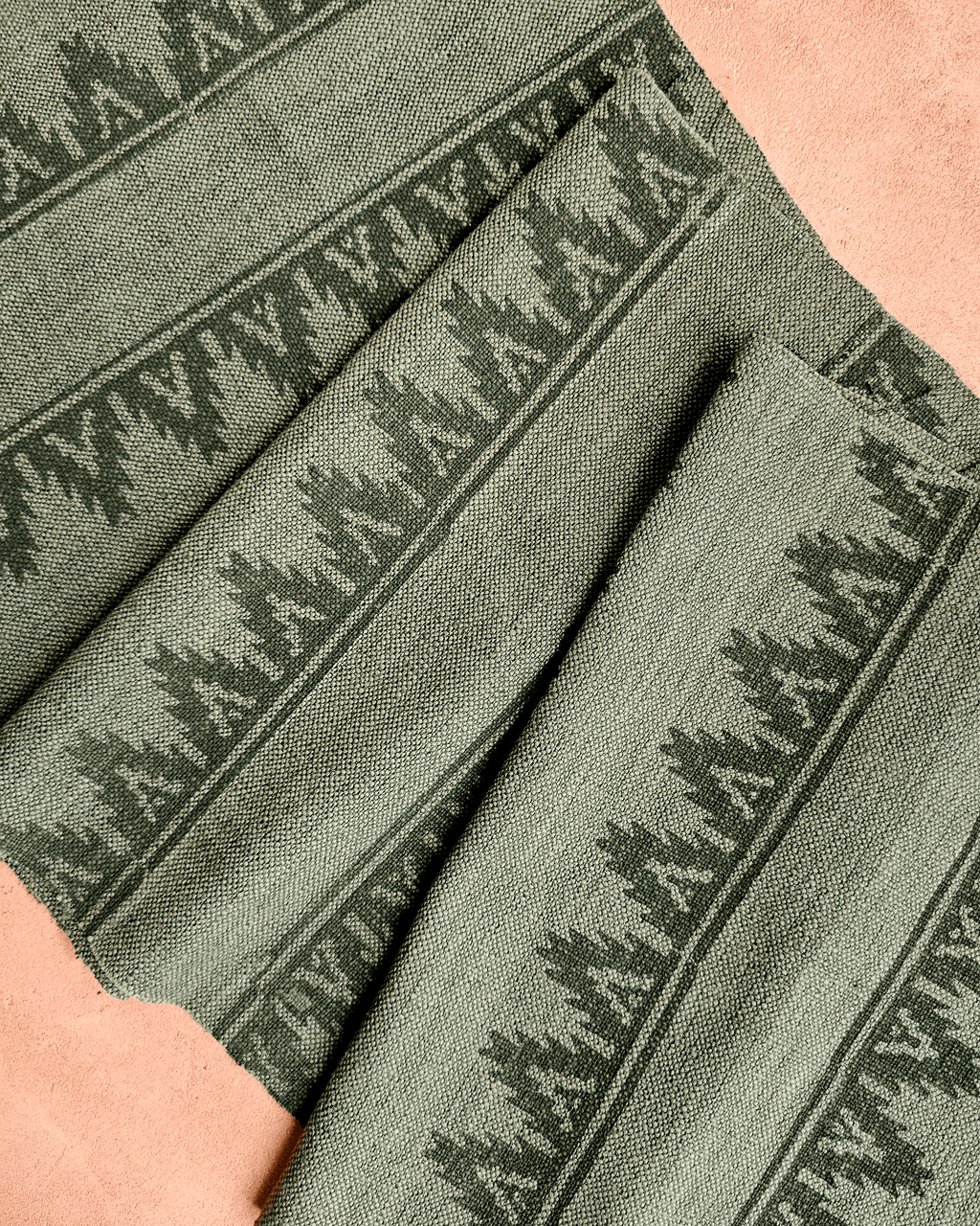 Rekha Fabric, Forest Green