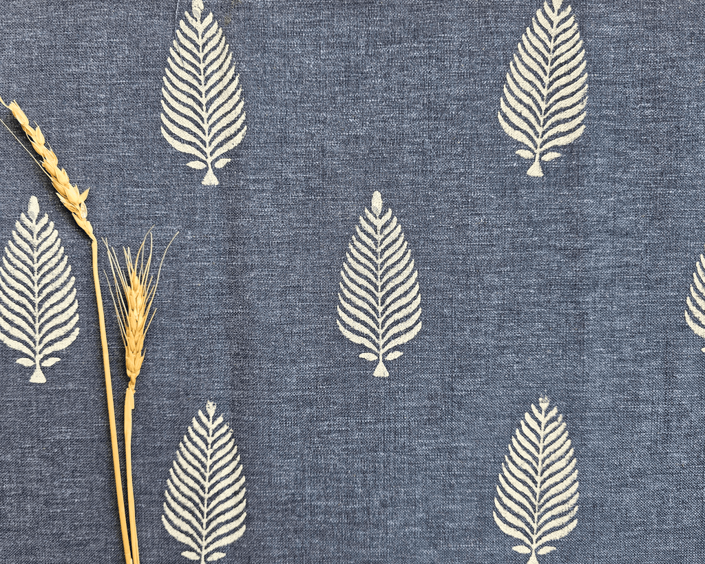 Conifer Fabric, White