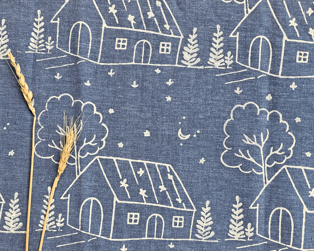 Farmhouse Fabric,White