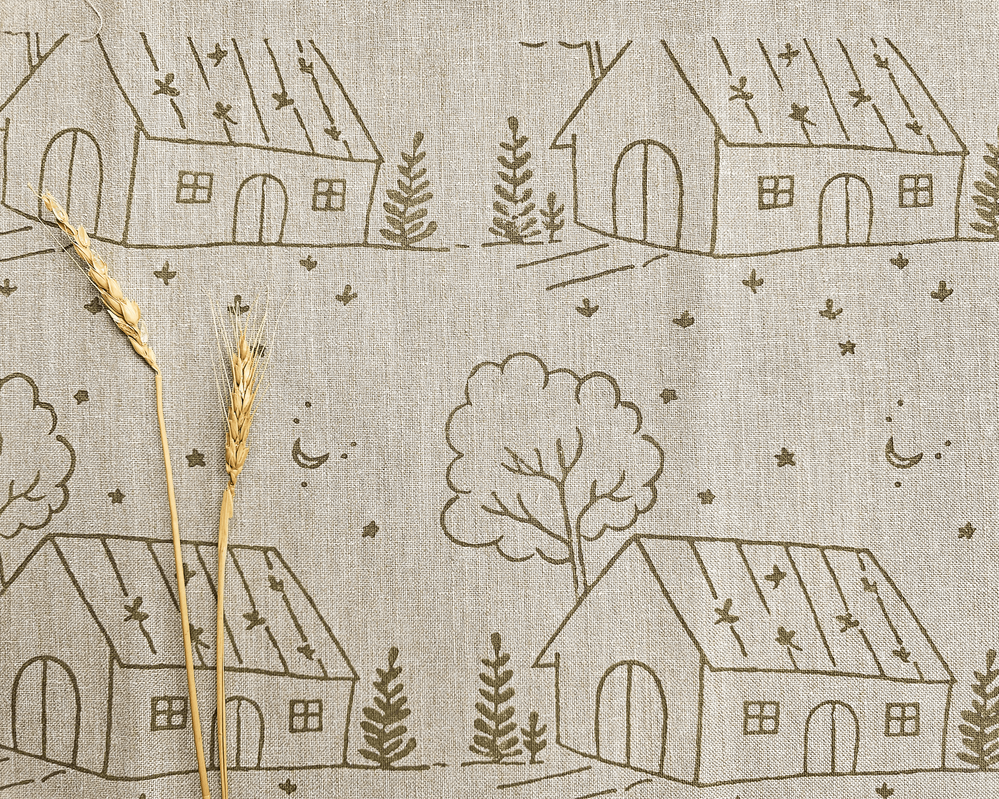 Farmhouse Fabric,  Sage Green