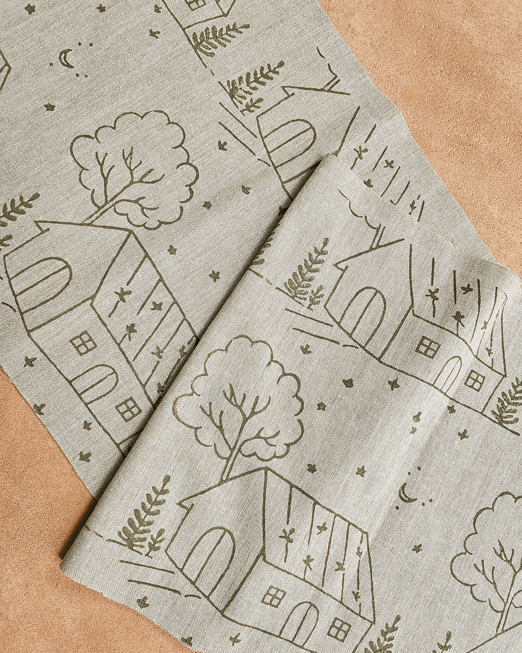 Farmhouse Fabric,  Sage Green