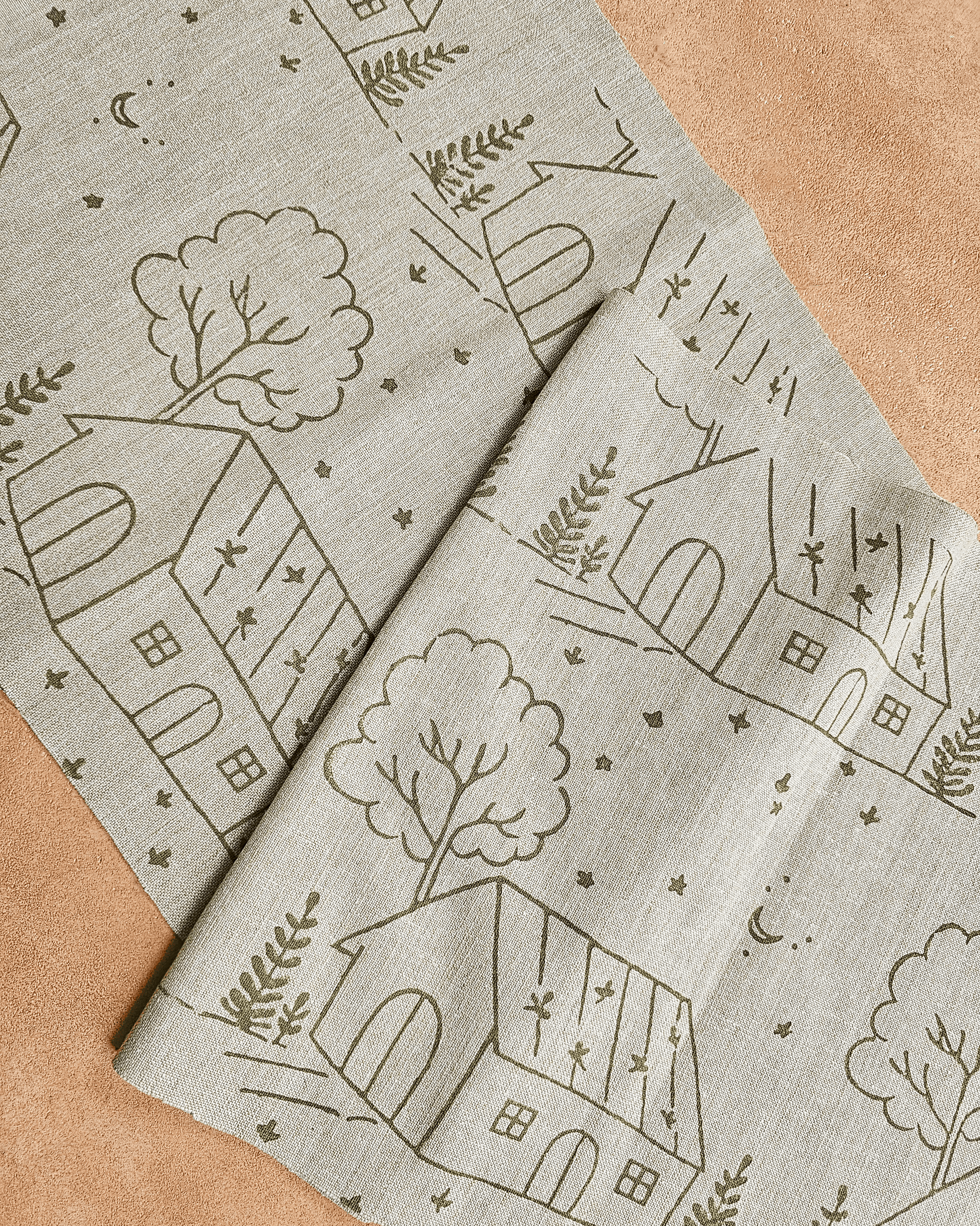 Farmhouse Fabric,  Sage Green