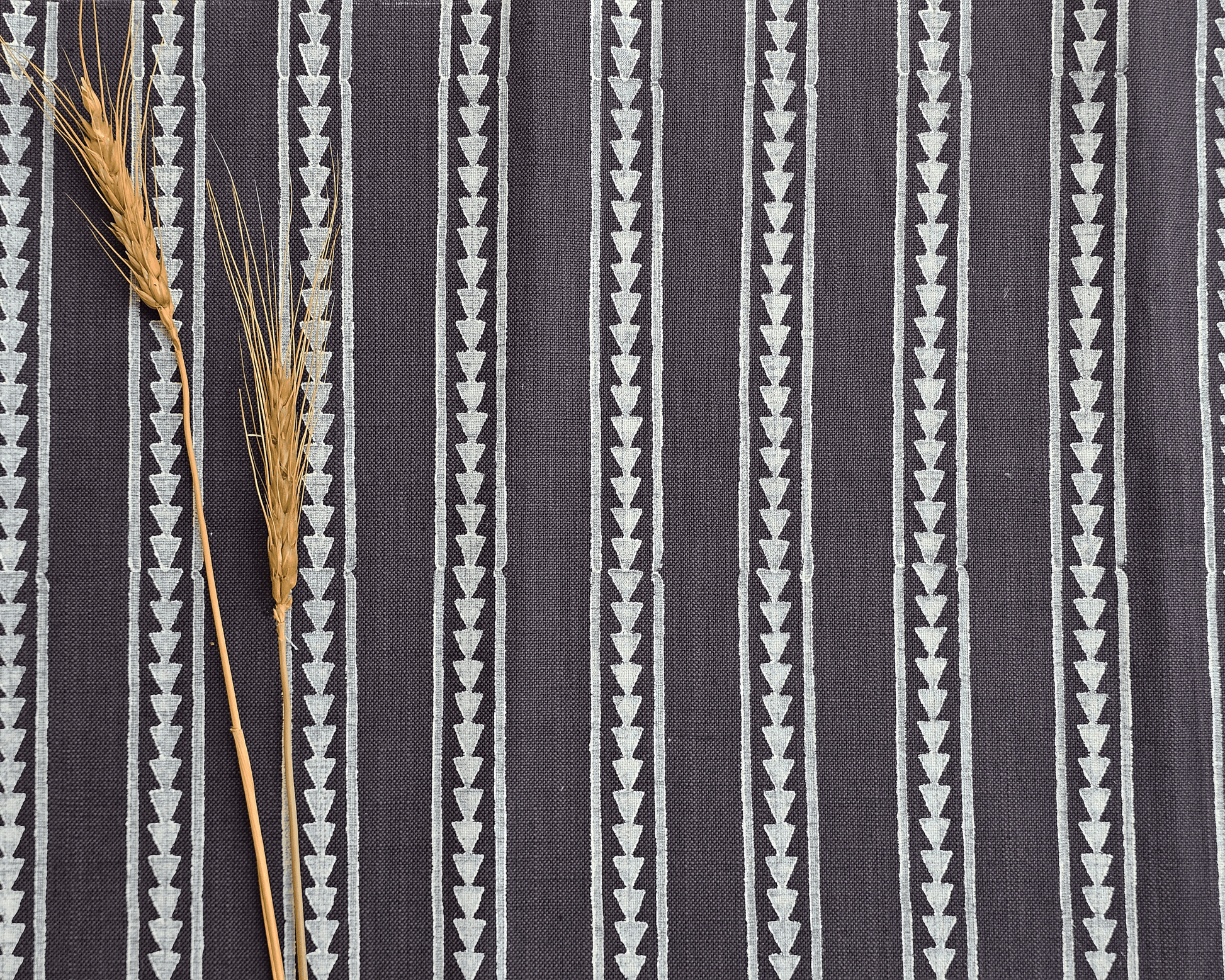 Pine Forest Fabric, white