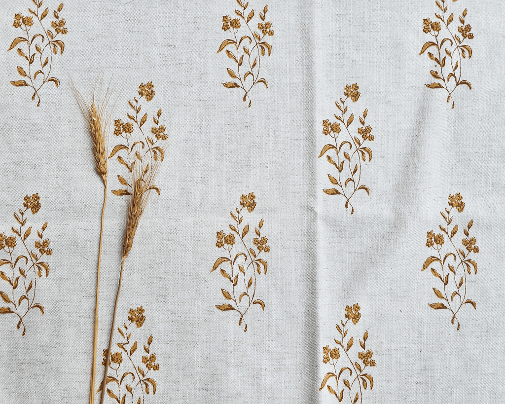 Cicely Fabric, Ochre