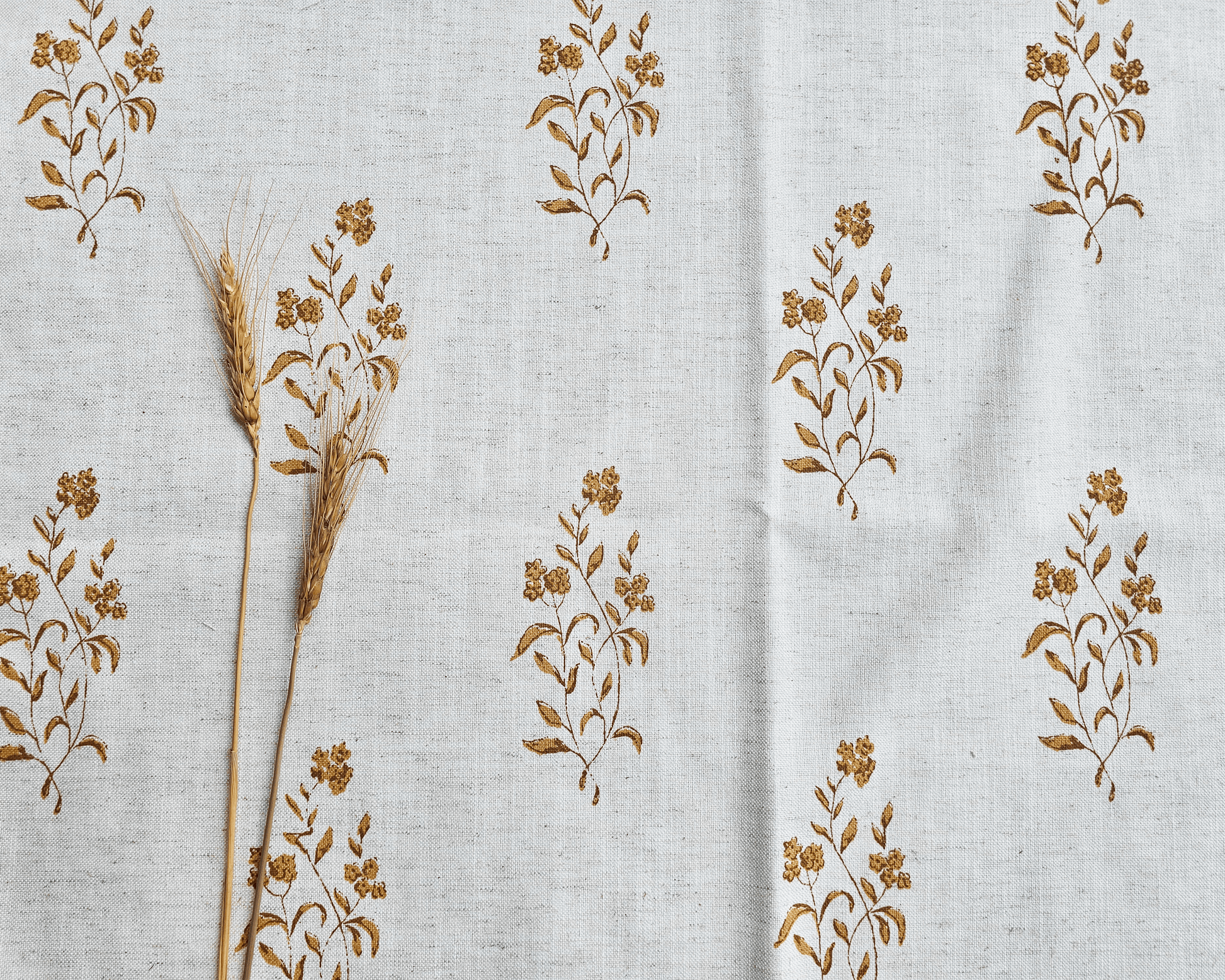 Cicely Fabric, Ochre