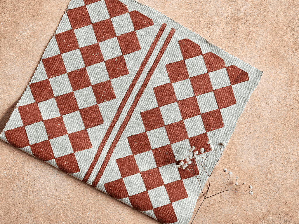 Lune Fabric, Terracotta