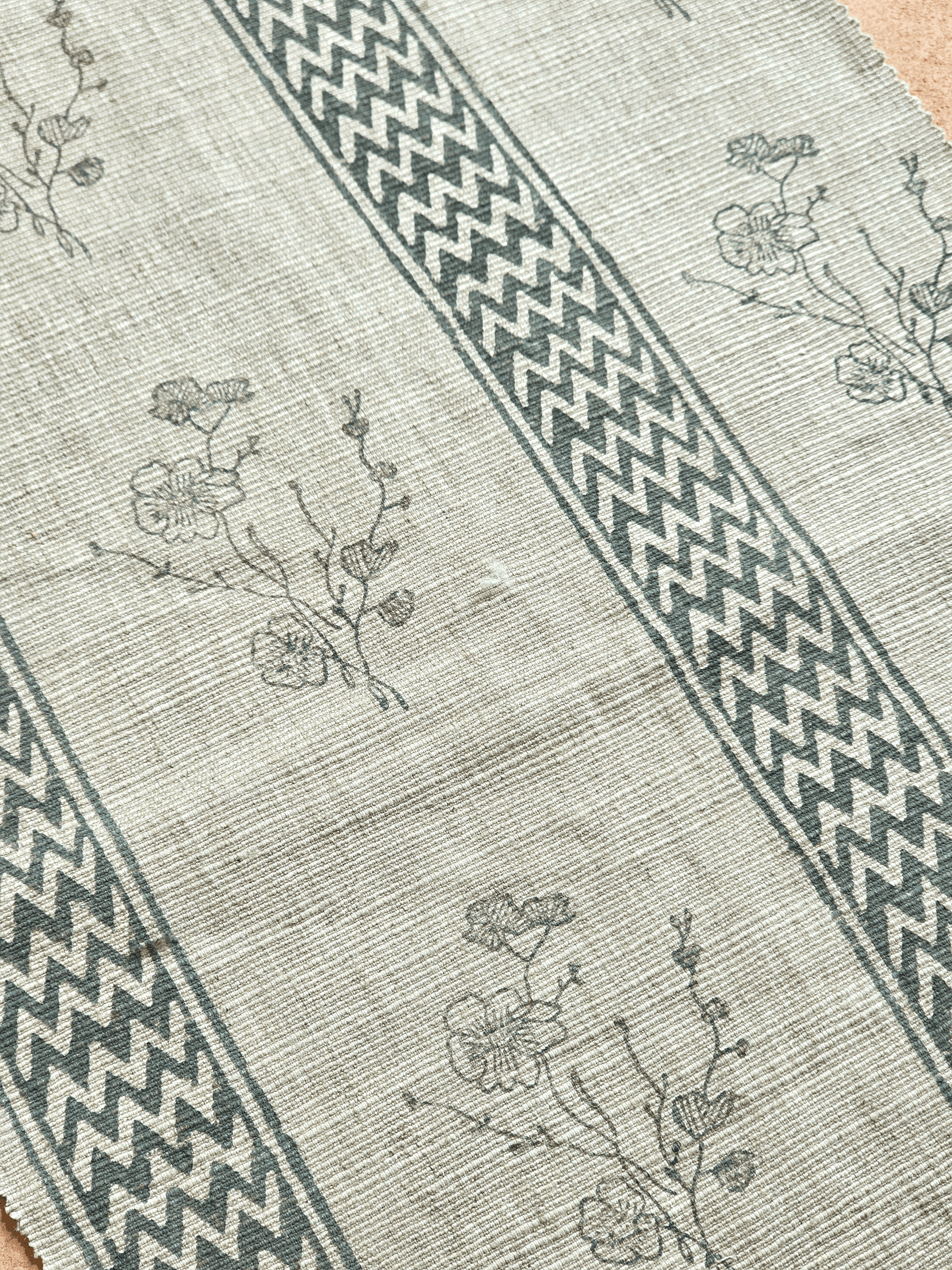 Ash Meadow Fabric, Blue