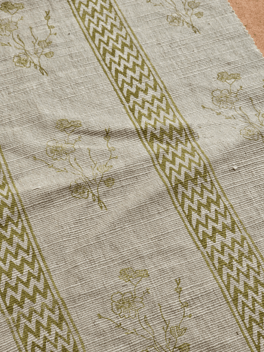 Ash Meadow Fabric,Sage Green