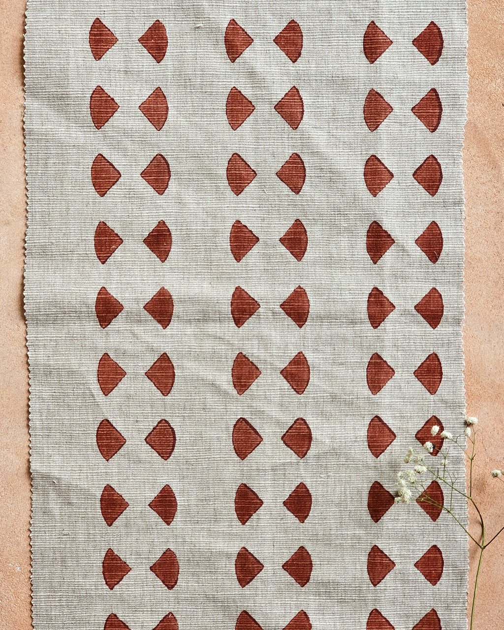 Ceder Fabric,Terracotta