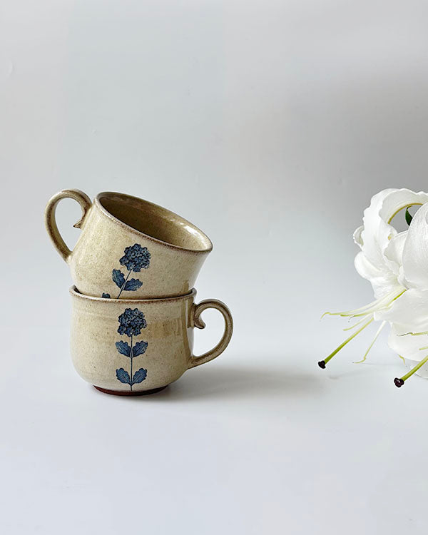French Flora Teacup & Saucer