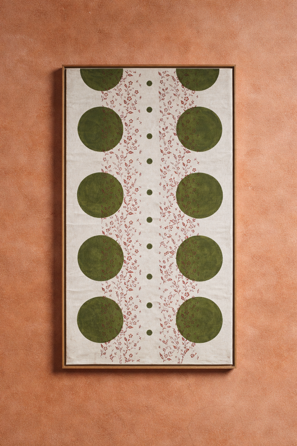 The Green Orbits Wall Art, Sage Green