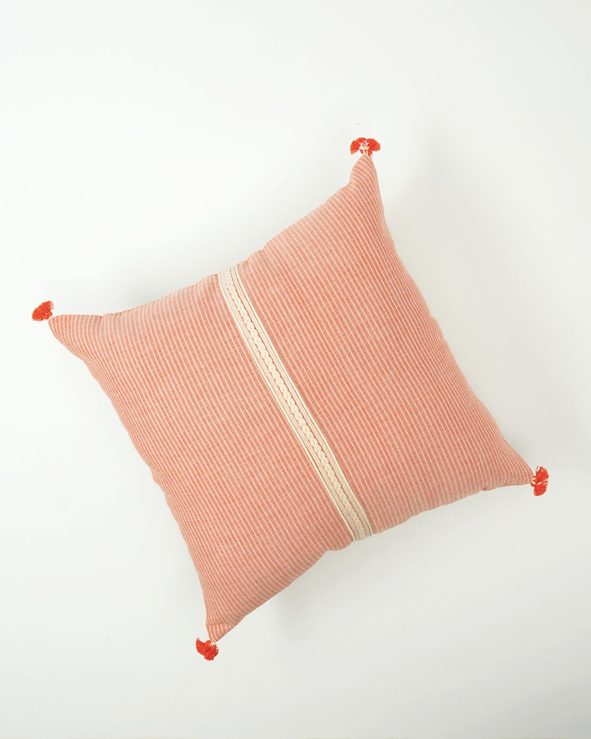 Mirri Cushion Cover, Apricot ( 16"x16" )