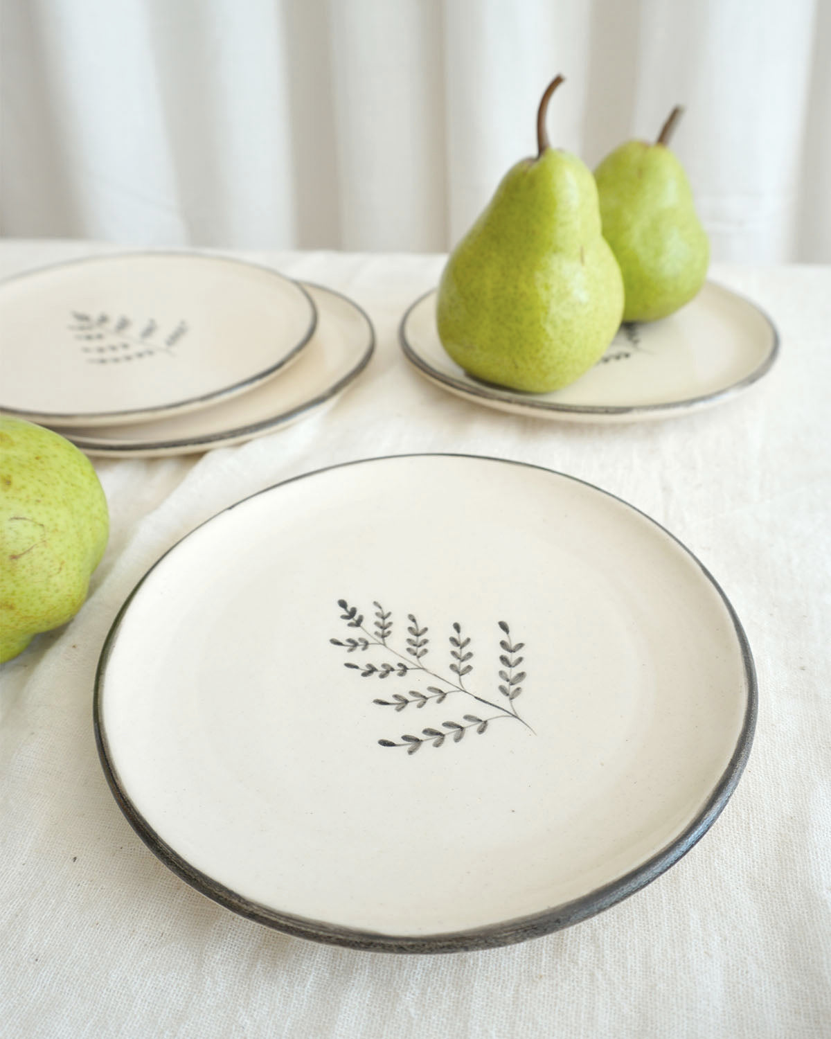 Ferns Snack plate (Set of 2)