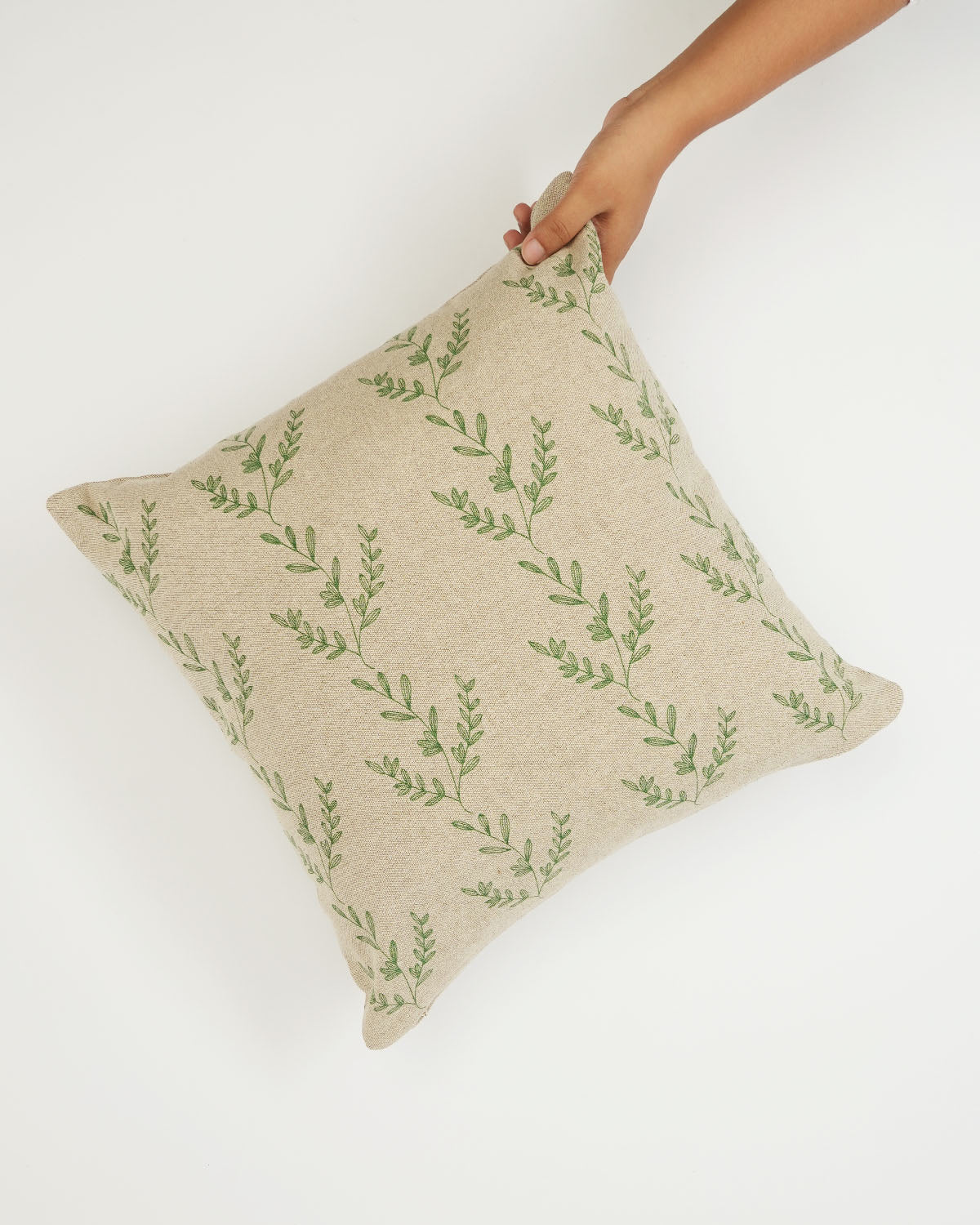 Mistletoe Cushion Covers, (Set of 2) 16” X 16”