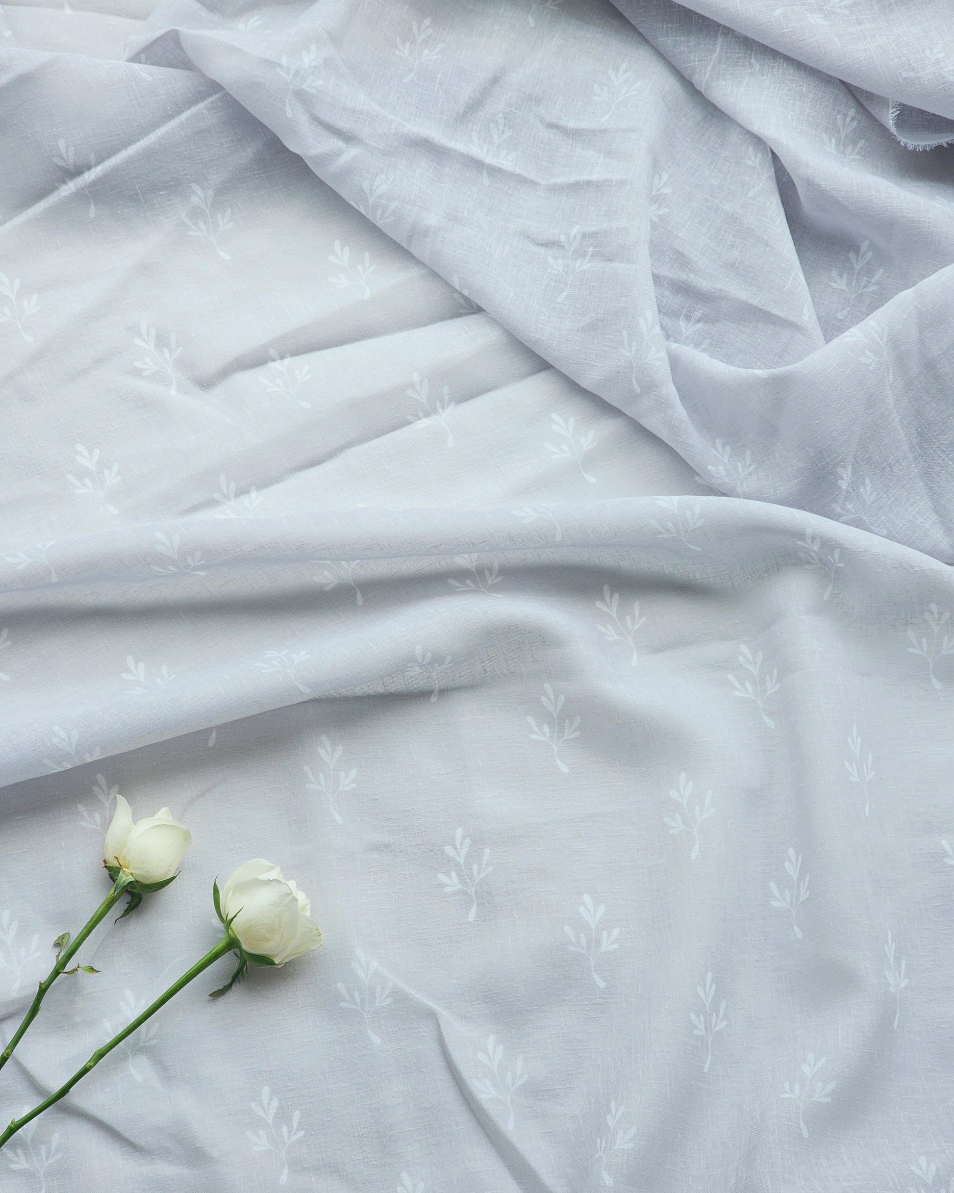 Lily Sheer Fabric, Grey