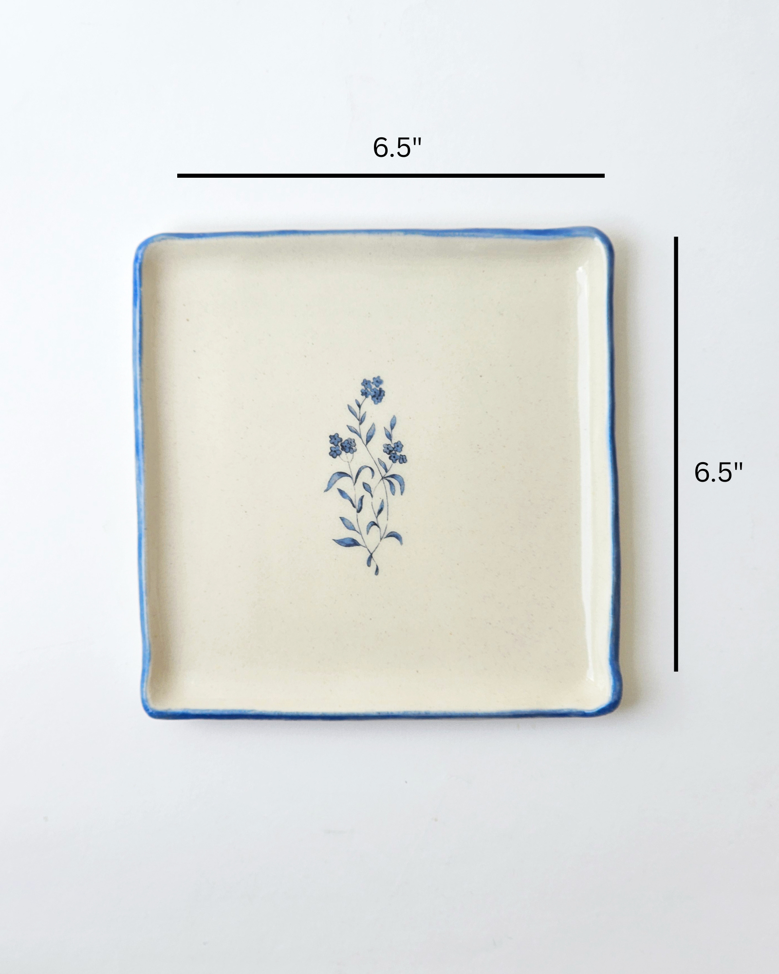 Cicely Square Platter (1 Piece)