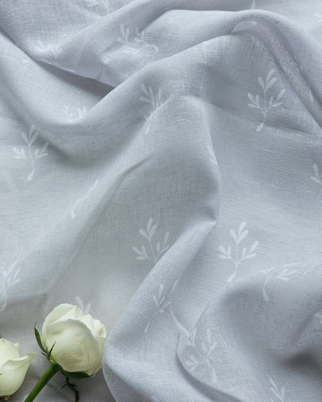 Lily Sheer Fabric, Grey