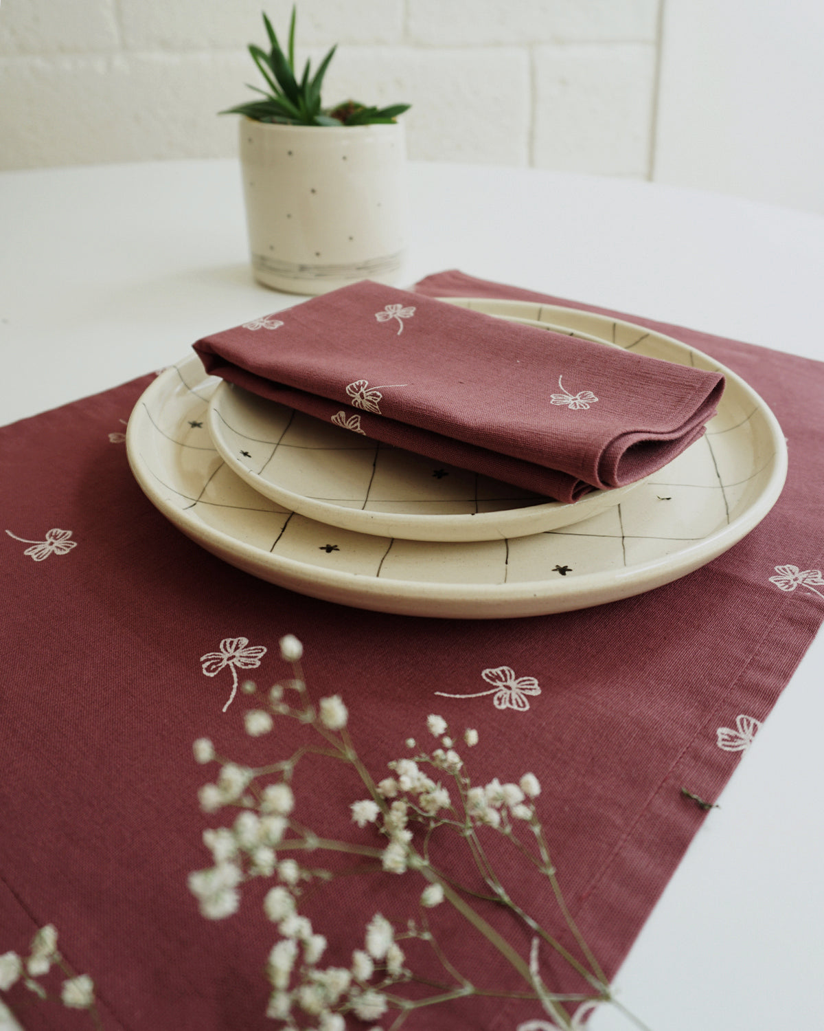 Clover Tablemats ( Set of 4 )