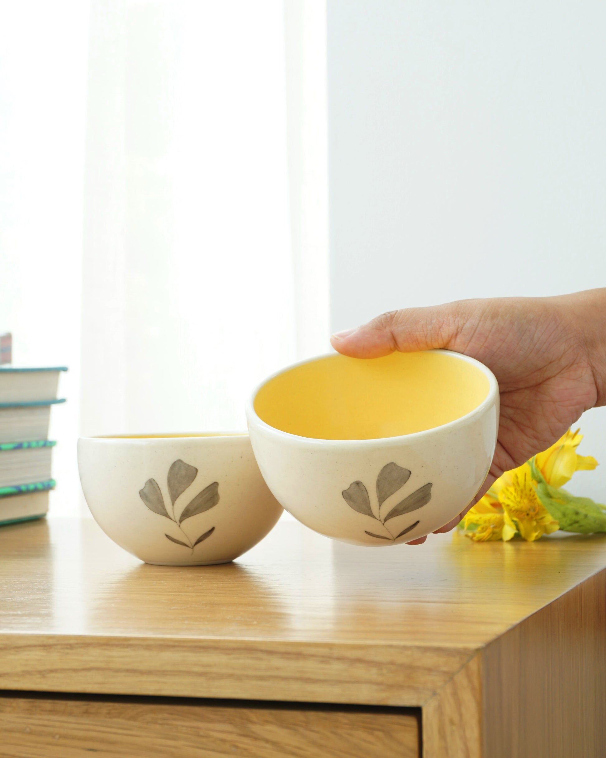 Amaltas Soup Bowls ( Set of 2 )