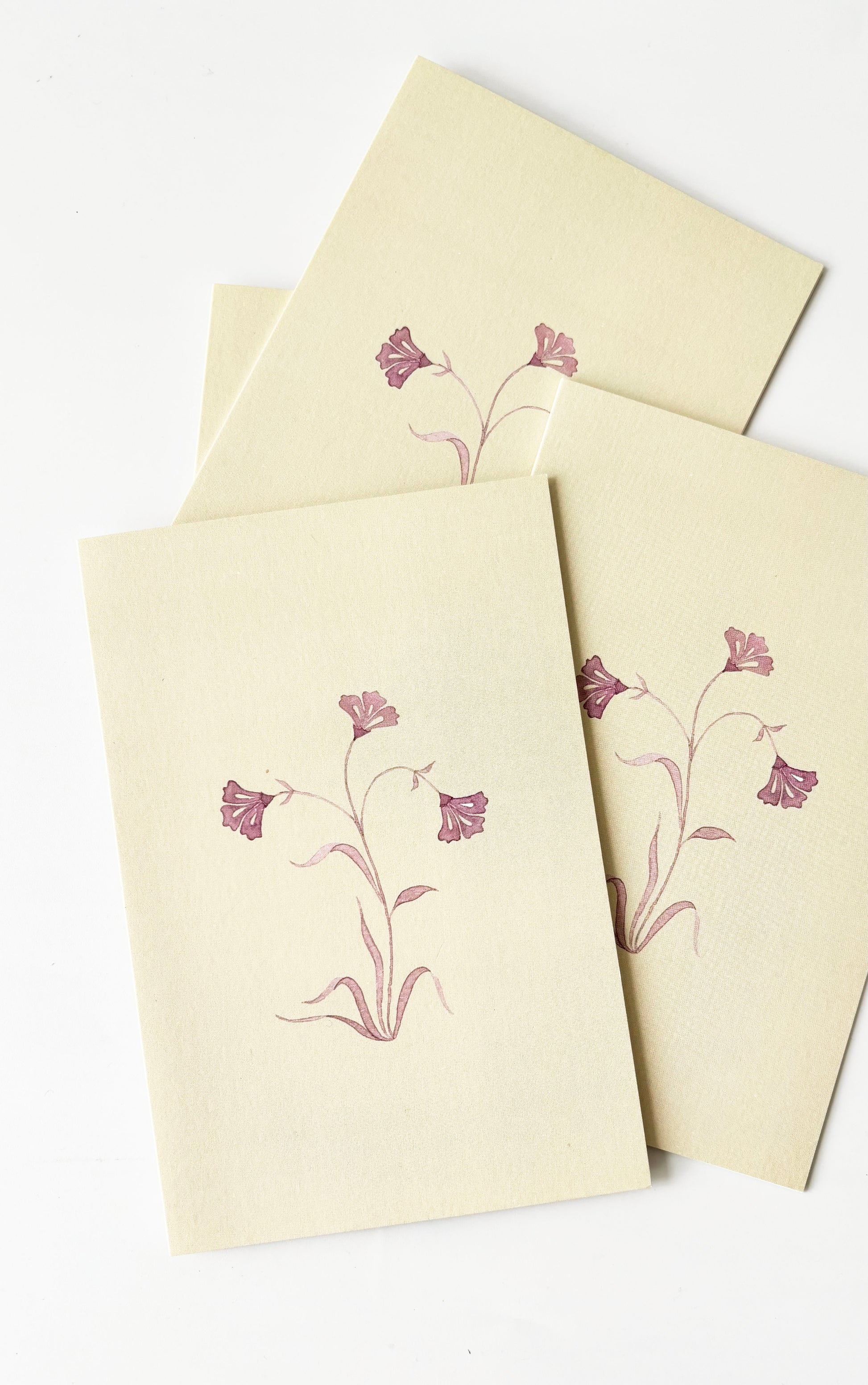 Aster Greeting Cards (Set of 4)