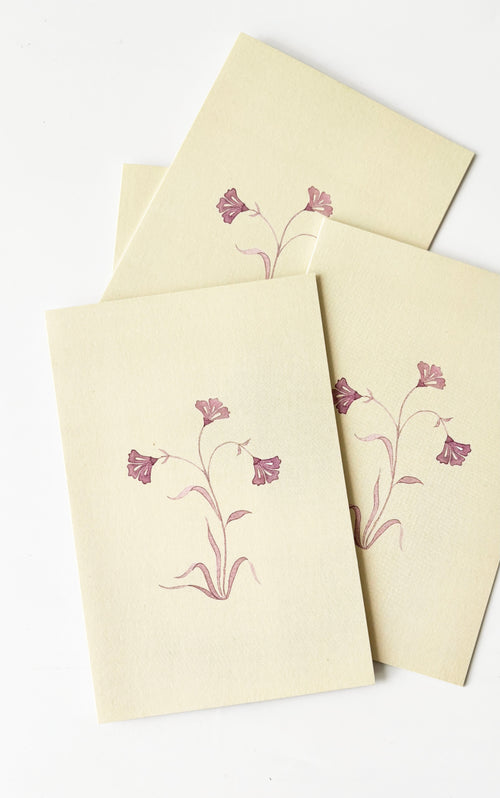 Aster Greeting Cards (Set of 4)
