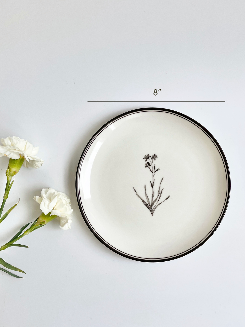 Bouquet Quarter Plates (Set of 2)