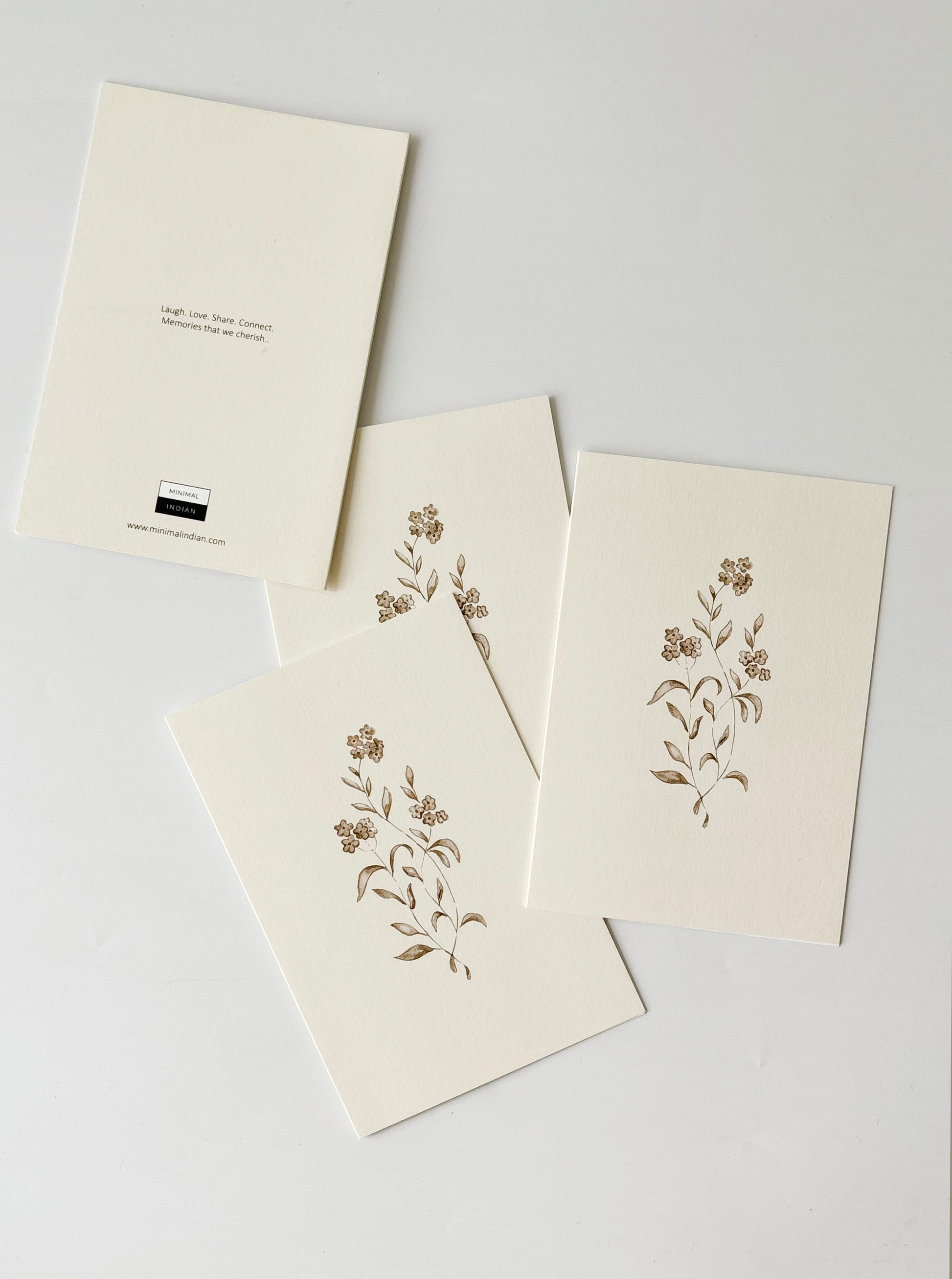 Cicely Greeting Cards (Set of 4)